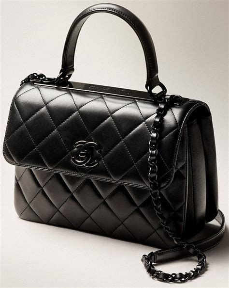 chanel trendy cc so black